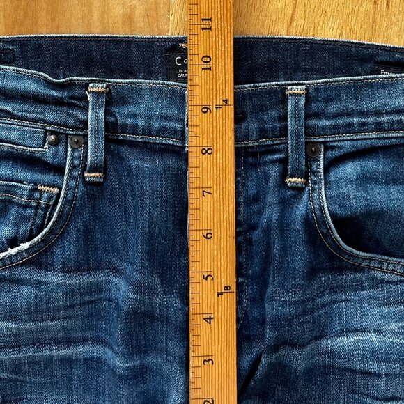 CITIZENS OF HUMANITY EMERSON SLIM BOYFRIEND BUTTON JEANS WOMEN’S sz 26 High Rise - Picture 12 of 14